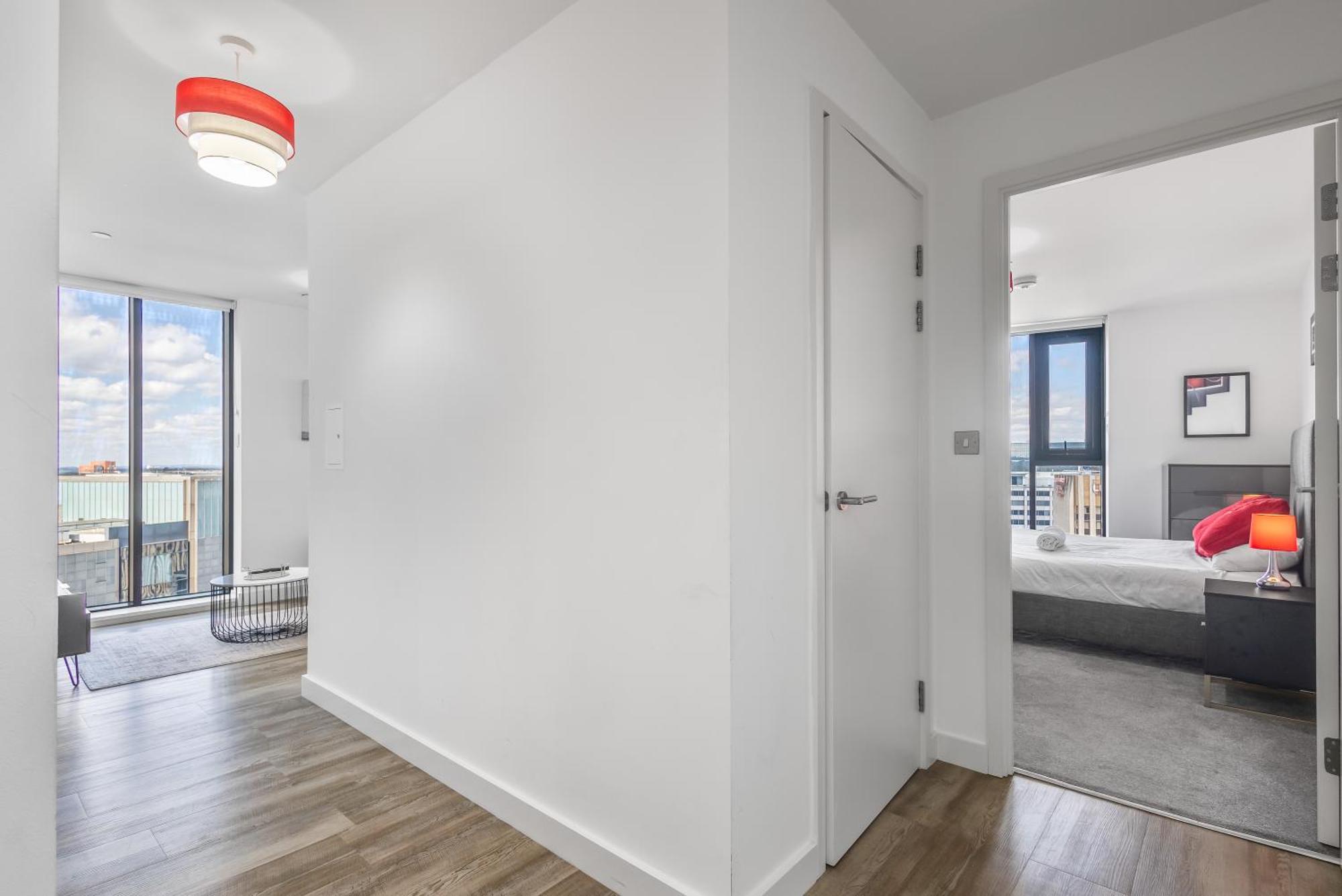 Luxury 2 Bedroom Apartment, On Broad Street! برمنغهام المظهر الخارجي الصورة