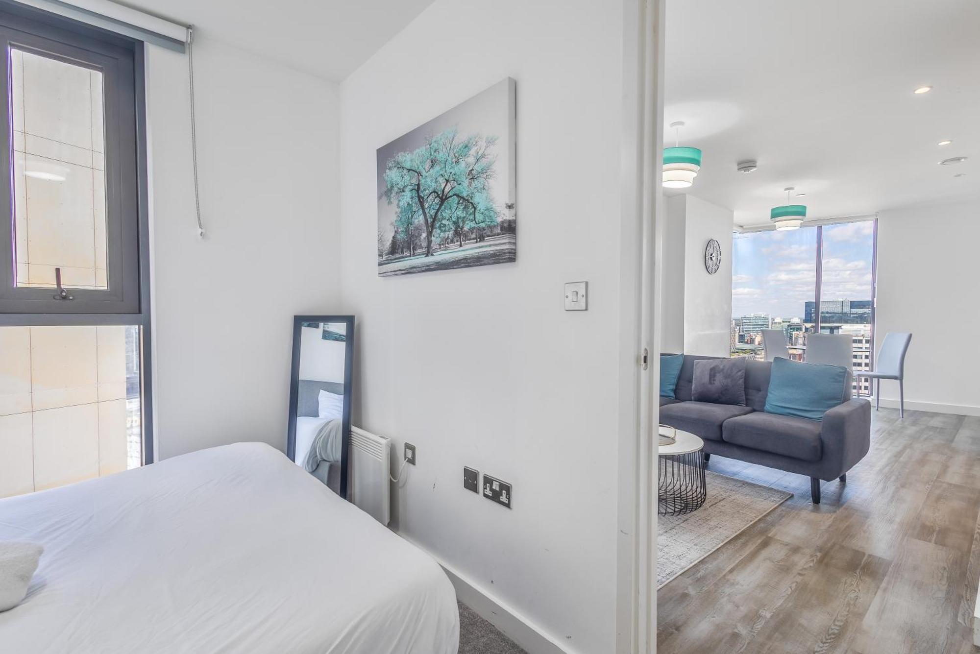 Luxury 2 Bedroom Apartment, On Broad Street! برمنغهام المظهر الخارجي الصورة